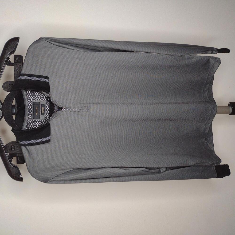 NWT Porter & Ash Men's Gray Polo Shirt Size Small